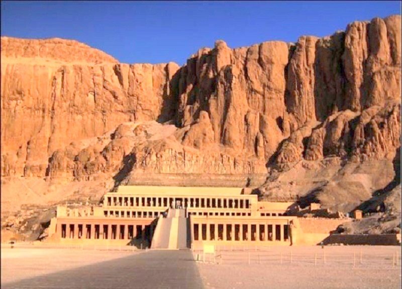 Tempio di Hatshepsut,Luxor,Egitto,la regina Hatshepsut