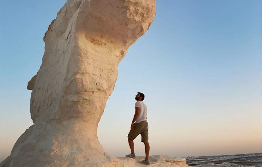 Excursion de Camping de deux jours dans le désert blanc et à l’oasis de Bahariya au départ du Caire