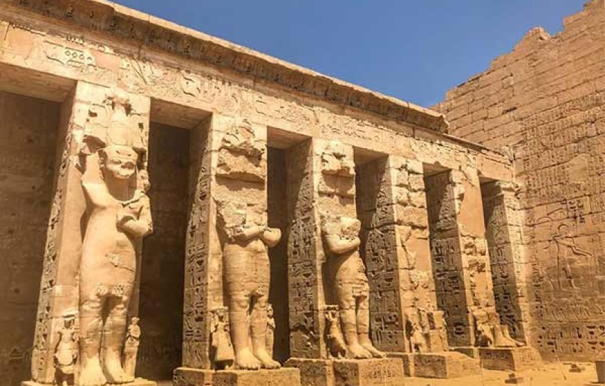 Visite d’une journée complète du temple de Médinet Habu et des tombeaux des nobles et des artisans