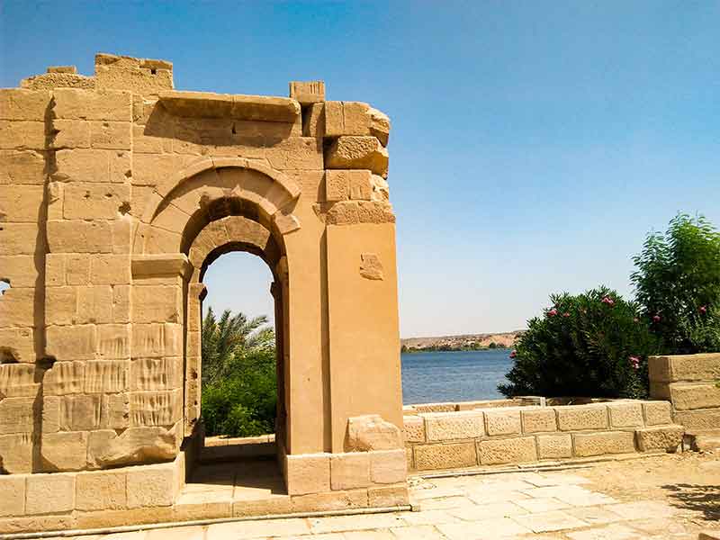 Tempio di Philae,Isola di Agilkia,Egitto,Chiosco di Nectanebo