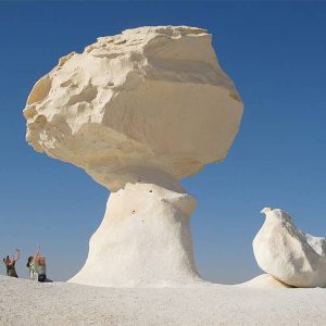 Voyage dans le désert blanc