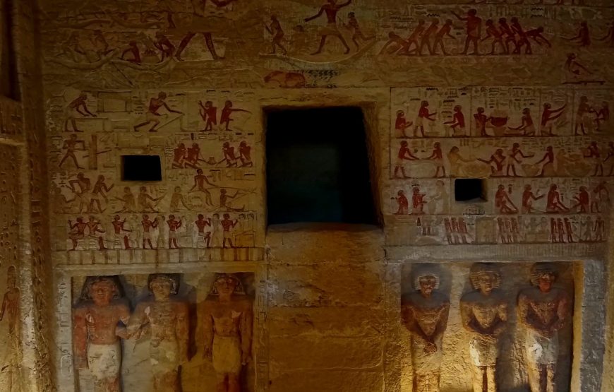 A VIP Tour to Discover the Tomb of Wahtye at Saqqara